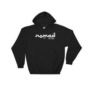 NOMAD White Signature (3 DOT) Unisex Hooded Sweatshirt