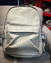 FLY Ostrich Collection - Luxury Backpack- Grey
