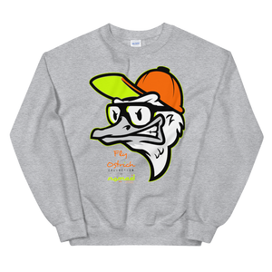 Fly Ostrich Sweatshirt (Safety Orange/ Neon Yellow)
