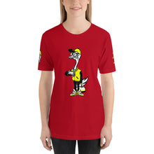 Fly Ostrich Mascot T-Shirt (Yellow/ Black)