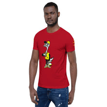 Fly Ostrich Mascot T-Shirt (Yellow/ Black)