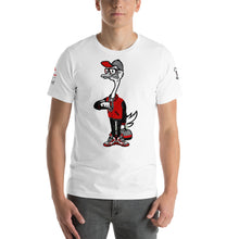 Fly Ostrich Mascot (Elephant Print) T-Shirt