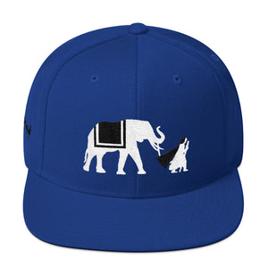 NOMAD Silhouette Snapback Hat (Royal)