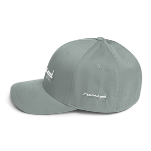 NOMAD White Signature Fitted Hat
