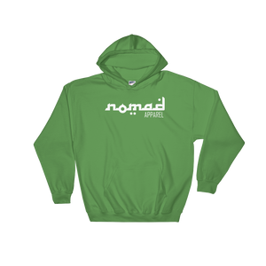 NOMAD White Signature (3 DOT) Unisex Hooded Sweatshirt